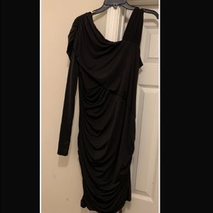 VENUS Dresses - Black one sleeve dress VENUS Dresses - Black one sleeve dress